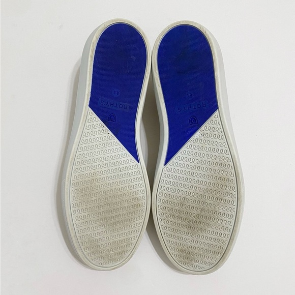 ROTHYS BEIGE SAND ORIGINAL SLIP ON SNEAKER KNIT SHOE - Picture 8 of 10